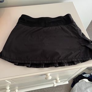 Lululemon Black Tennis Skirt